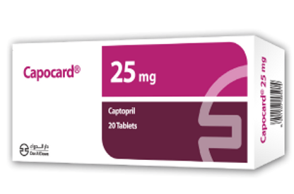 Capocard 25mg 20 Tablets